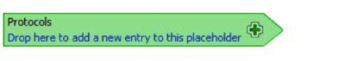 Placeholder drag and drop