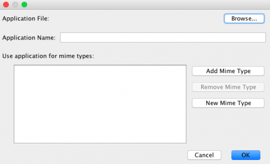 Add MIME Types