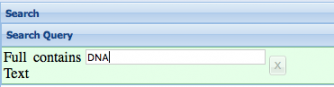 Search query